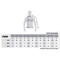 Fox Collection Zipped Hoody Green